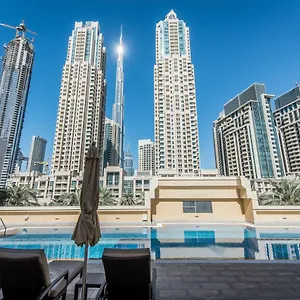 Bnbmehomes - Elegant & Stylish Studio In Downtown - 502 Dubai